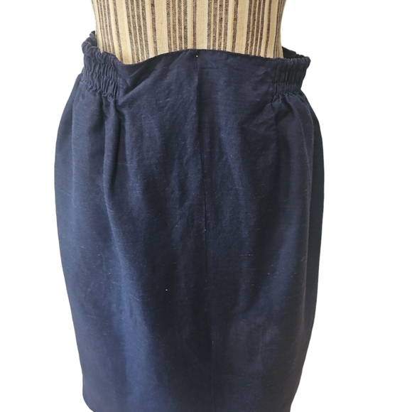 LOUISE PARIS Women Jacket/Blouse and Skirt set 2 Piece Zipper closer Size 14 - Picture 10 of 14